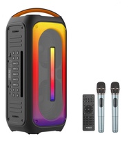 ROBOT RB650 Speaker Karaoke Bluetooth 50w 2 Mic Original