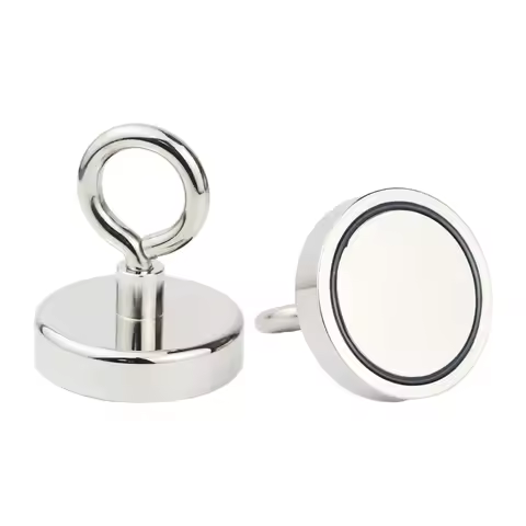 Super Strong Neodymium Fishing Magnet Hook N52 Heavy Magnet with Countersunk Hole Eyebolt Salvage Se