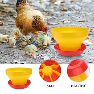 1pcs Plastic Chicken Feeders Turbo Chicken Feeder Bowl Automatic Hopper Feeder for Chicks Poultry