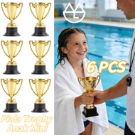 6pcs Mini Children's Trophy Set Motivational Award Award Award Award Cup for Kindergarten and School