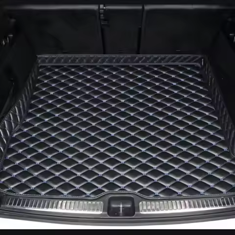 Custom Car Trunk Mats for Lincoln MKC 2017-2019 No speaker version in the trunk Anti Dirty Durable L