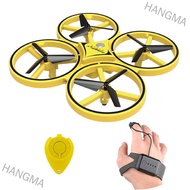 HANGMA ZF04 RC Drone Mini Infrared Induction Hand Control Drone Altitude Hold 2 Controllers Quadcopt