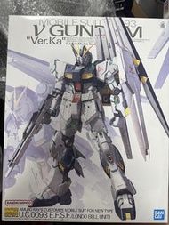mg nu gundam ver.ka 牛高達 ka 好盒