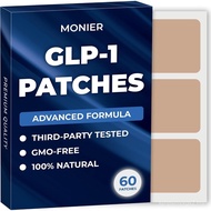 GLP-1 Patches for Women & Men | GLP1 Patch with Berberine, L-Glutamine, Garcinia Cambogia, Resveratr
