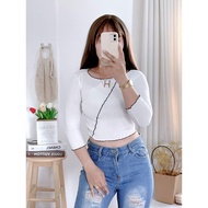 FIONA 3/4 Knitted Tops