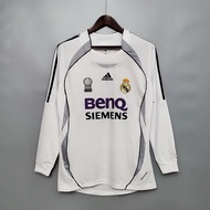 #RD 06-07 Home Away Long Sleeve Retro Soccer Jersey Football #BECKHAM #RONALDO #v.NISTELROOY