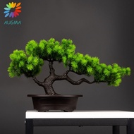AUGMA Simulation Pine Tree, Realistic Handmade Artificial Pine Plants Bonsai, Fake Plants Fake Tree 