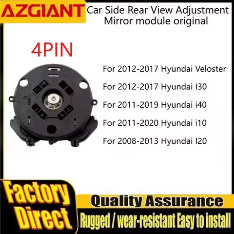 Azgiant Car Side Rear View Adjustment Mirror module original For Hyundai Veloster I30 i40 i10 I20 Au