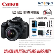 Canon EOS 1500D EF S18-55 IS II Canon 1500D with 18-55mm lens