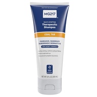 MG217 Psoriasis Shampoo with Coal Tar Therapeutic Scalp Treatment Controls Itching Scaling Flaking S