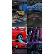 Clear timing cover 4G93 Mitshubishi evo 3