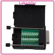 LAKA DB15 Connector, Solderless DB15 15 Pin Breakout Board, Module Male Connector 15 Pin with  DB15 