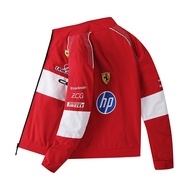 original Ferrari Hp f1 Racing Suit F1 Series Thin Spring And Autumn Coat Racing Suit Cycling Suit Mo