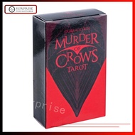 New English Veriosn Murder of Crows Tarot Divination Card