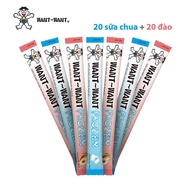 [20 Yogurt +20 Peaches] Iced Cream bon bon - Want Want Beverage