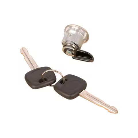 Fuel Door Lock Cylinder & Key Replacement Parts For Toyota Land Cruiser FJ60 FJ62 1980-1990