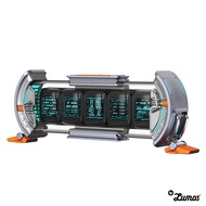 DIVOOM TIMES GATE GREY Pixel Art Informative Display Desktop Companion Dynamic Light Effects Increas