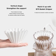 [Richman] Timemore B75 Basket cake shape 155 filter Paper - 50 pcs