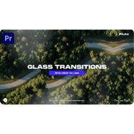 [Adobe Premiere Pro][ADD ON]24 Glass Transitions Template Pack