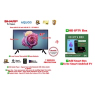 Sharp 42 inch Full HD LED TV 2TC42BD1X AQUOS 42 Inch LED TV / MYTV Box / Smart IPTV Box ((Delivery B
