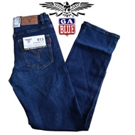 GA BLUE STRAIGHT FIT MENS JEANS 913-1941