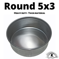 Round Baking Pan 5x3 / FIVEXTHREE / Cake Pan / Bento Round Pan