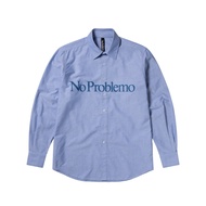 No Problemmo NP40101.02 Oxford LS ShirtBlue Blue