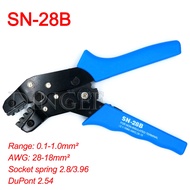 SN-28B SN-01BM Ratchet loại Dupont cắm XH2.54 2.8 ph2.0 đầu cuối uốn kẹp ues cho RC JR servo nối c&#