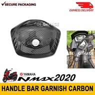 Yamaha NMAX V2 2020 Handle Bar carbon garnish cover Nemo Brand Nmax v2.1