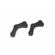 Chassis BRQ763028 : Team Raffee Co.upper Aluminum Joint (2) For D90/D110