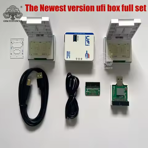 New version UFI Box /Ufi Box Support FBGA 153/169/162/186/221 254 ful EMMC Service Tool Read EMMC us