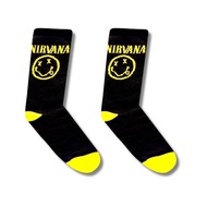 Nirvana Socks - oldschool Socks - music band motif Socks - premium sport Socks