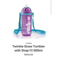 Tupperware Twinkle Straw Tumbler (Botol Air Budak)