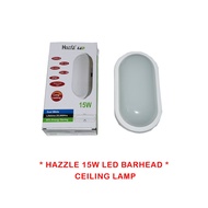 Hazzle Led Bulbhead Fitting - 15w @ 20w - Warm White 3000k | Day White 6500k