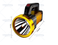 Senter LED Super Terang Jarak Jauh 3 Mode  Senter Camping Jumbo Multifungsi 48W IPX6 Waterproof Powe