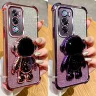 JRYU OPPO ASTRO 2 Stand Holder Softcase Oppo A3X A3 PRO A5 PRO A60 A5S F9 A7 A12 A15 A15S A53 A33 A5