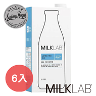 澳洲麥當勞指定品牌[澳洲MILKLAB]嚴選無乳糖牛奶 (1000ml/瓶) 6入組-*澳洲麥當勞指定品牌*[澳洲MILKLAB] 嚴選無乳糖牛奶 (1000ml/瓶)