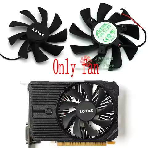 for ZOTAC GTX1050 GTX1050ti Mini Graphics Video card cooling fan GA915S2H