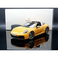 [MASH] Norev 1/18 Porsche 911 (992) TARGA 4 GTS 2025 Yellow