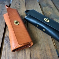 眼鏡袋 // Glasses case // 真皮眼鏡盒 // 經典墨鏡袋 // 簡約