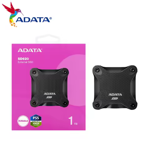Original ADATA SD620 SSD External Solid State Disk 1TB 3D NAND High Speed USB 3.2 Gen2 Portable SSD 