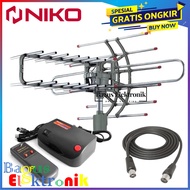 ANTENA REMOT NIKO TV DILENGKAPI KABELBOSTER / Antena Remot NIKO/ Antena Digital / Antena Remot Murah / Antena Tv Outdoor / Antena Tv Led / Antena Tv Tabung / Antena Tv Super Jernih / Antena Tv Terbaik