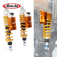 Arashi 360mm Adjustable Nitrogen Charged Rear Shock Absorber For YAMAHA SR500 SR 500 1977 - 1984 / X
