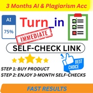 3 months Unlimited Ai & Plagiarism Check Turn Account_ Self Check