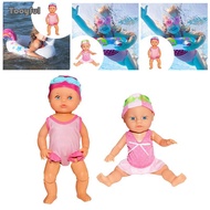 Tooyful Waterproof Swimmer Toy Realistic Electric for 0-3 Years Old Toddlers Friends