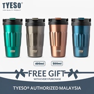 TYESO Keep Cold And Hot Vacuum Insulated Coffee Mug (400ml/500ml) TS-8803/TS-8804