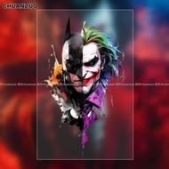Joker Heath Ledger DC movie Batman car door sticker