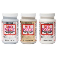 Plaid Mod Podge Mega Glitter Hologram - 8 oz (Intense Glitter Topcoat)