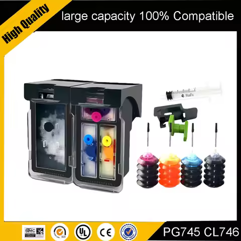 745XL 746XL PG745 CL746 for Canon Ink Cartridge PG 745 CL 746 XL for Pixma MG2470 MG2570 MG2970 IP28