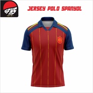 SFHS SPAIN V-NECK SHORT-SLEEVED JERSEY – SPAIN JAPAN JERSEY SPORTS CLOTHES